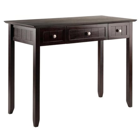 WINSOME WOOD Winsome Wood 23147 Burke Writing Desk; Coffee - 41.97 x 19.84 x 31.1 in. 23147